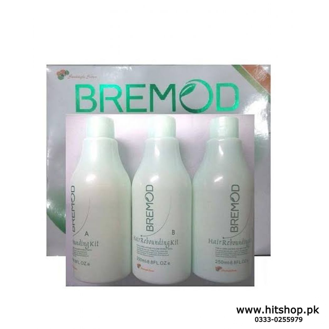 Bremod Keratin Hair Rebonding Kit 250 ML